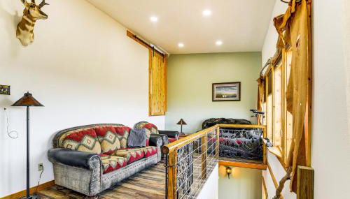 5 Mi to Lake Secluded Pinedale Retreat with Sauna! - Foto 4