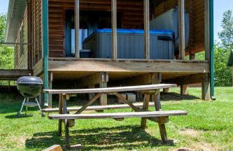 Fabulous Cabin with Hot-tub in Herod, Illinois - Foto 5