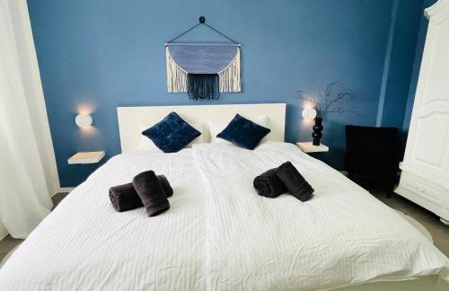 Apartment LilaMoon Unna Dortmund Flughafen Parkplatz Netflix Disney plus 80qm Erdgeschoss - Foto 14