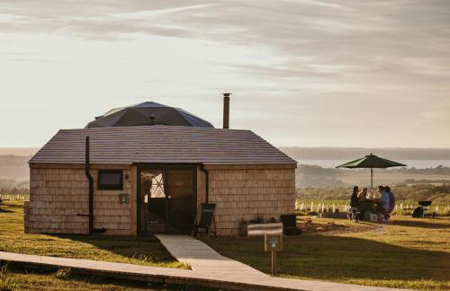 Dome Meadow 5 With Outdoor Tub At Tapnell Farm - Foto 1