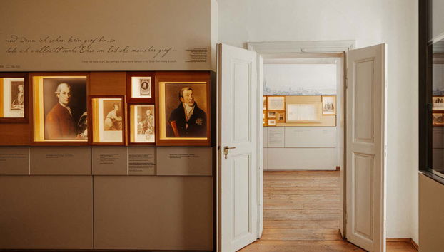 Le tele in mostra alla Casa di Mozart