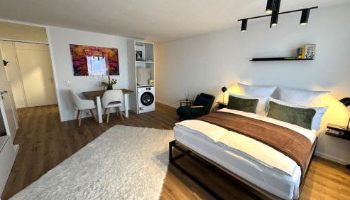 Design Apartment mit Blick auf Freiburg - Foto 3