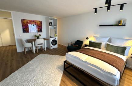 Design Apartment mit Blick auf Freiburg - Foto 3