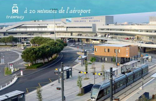 L Oasis studio proche hôpital et aéroport Piscine Parking &Netflix - Foto 25