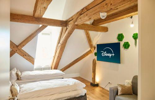 WOOD WORLD Luxury II Massage - Bergblick - Parken - Küche - Light Show - Trampolin - Foto 32