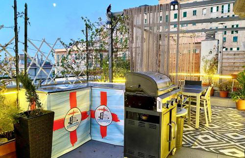 Terrazza su Genova - 300sqm Rooftop Penthouse w Sea & City Views - Close to Aquarium - Foto 12