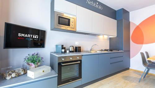 La Casa Nelle Aie - Appartamento Nebbiolo - Free WiFi e AC - Photo 3, stove, pet friendly, toaster, minibar