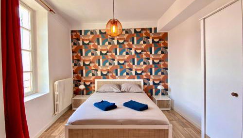 Golden - Maison 2 chambres, village calme - Village Vaux 3 minutes Auxerre - Foto 2, towels, wardrobe