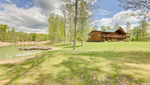 Fraziers Bottom Cabin on 800 Acres of Land with Lake - Foto 3