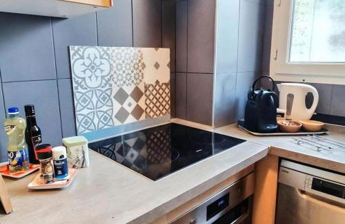 Le Fleury appartement moderne 2 chambres, à côté du salon du Bourget - Foto 12