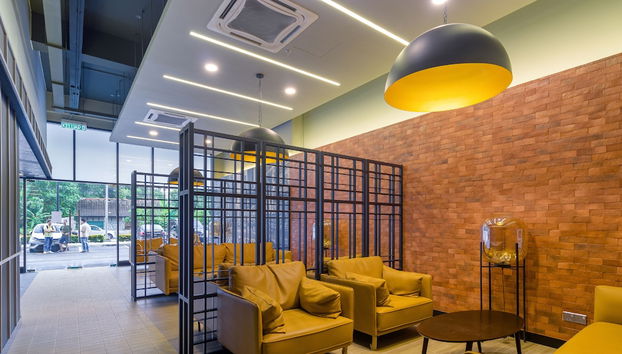 Sitzecke in der Lobby