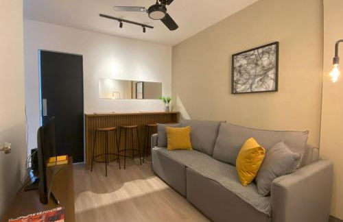 Apto 1 quarto com Ar Cond - Garagem Grande - Centro - Cambuí - prox mercado academia hospital - Foto 1