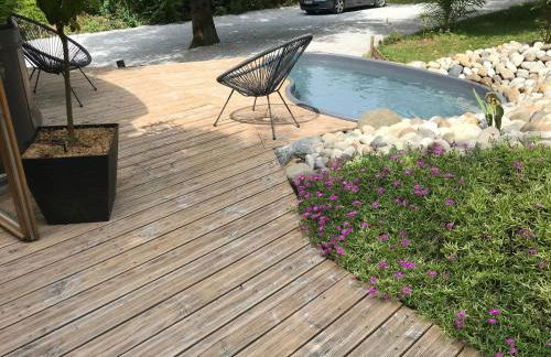 Bus atypique au bord du canal du midi et au cœur d'une forêt 2 chambres - Foto 19