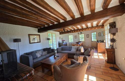 Chaumière entre rivière & champs, piscine privée - Foto 22