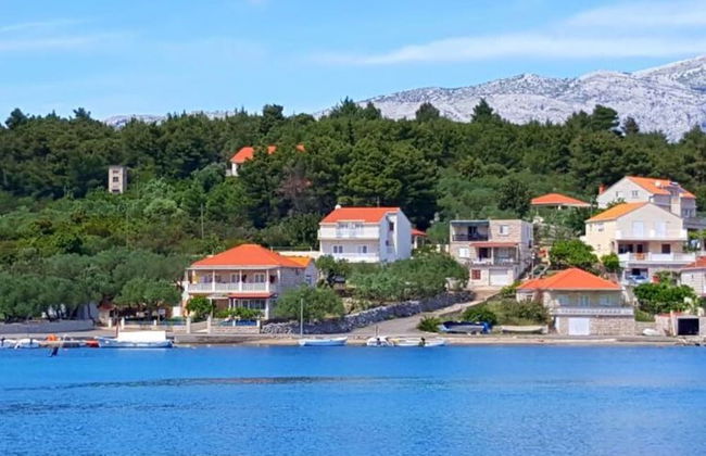 Apartments Radojkovic Lumbarda - Comfort Two Bedroom Apartment With Terrace and Sea View - Foto 13