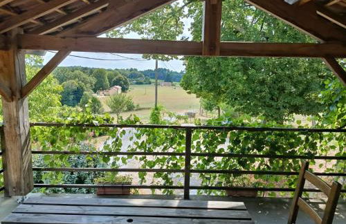 Corps de ferme - 2 maisons, piscine et vue - Foto 26