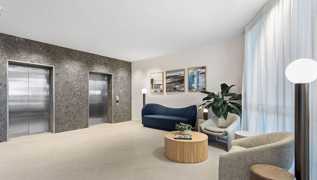 Zona de estar del vestíbulo