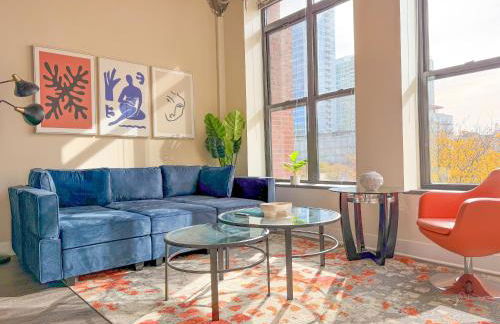 McCormick Place Amazing 2BR Suite with City View and Optional Parking for up to 8 guests Near Soldier Field and Lakefront Trail - Foto 7