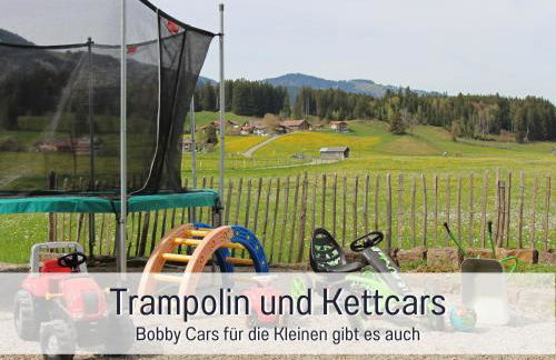 Biohof Burger, 3 sonnige Fewo, alle mit Balkon, Spielzimmer, Grillhütte, 7 km vor Oberstdorf - Photo 30