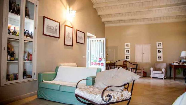 Sala de estar do lobby