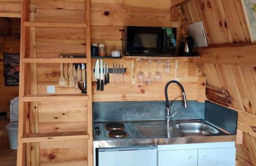 Tipi Apache des monteaux - Photo 43