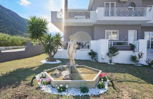 Chrysanthi Luxury Villa In Salakos, with Pool & Jacuzzi, Near Beach - Foto 44