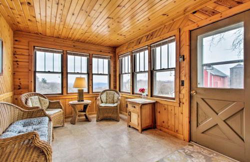 Wisconsin River Valley Farmhouse Fire Pit and View - Foto 5