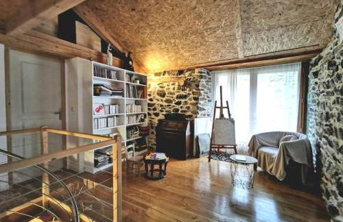 Charmante maison dans les gorges de la Loire avec terrasses et poêle à bois - FR-1-582-319 - Foto 16