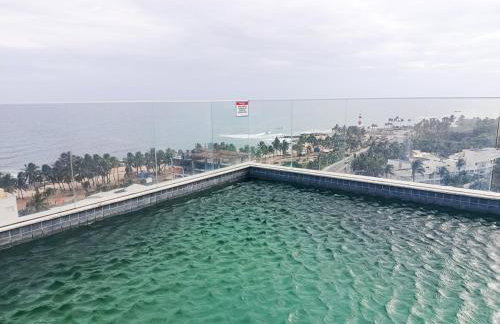 Studio aconchegante com vista para o mar de Itapuã - Foto 9