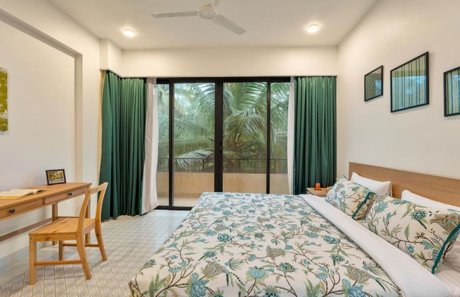 Sol Banyan by Hireavilla - 1BR w Pool in Candolim - Photo 18