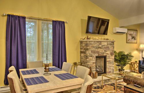 13 Mi to Camelback Ski! Creekside Lincoln Lodge - Foto 7