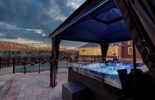 Majestic views Hot tub Firepit Games Sleeps 14 - Foto 43