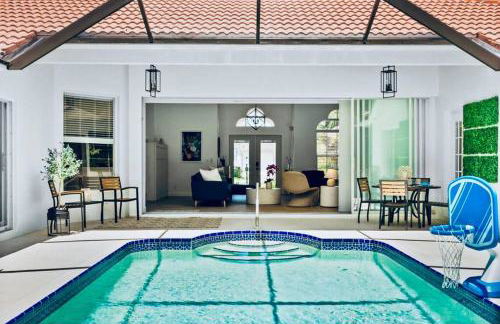 Tranquil Beachy Boho Pool home, 5mi beach, 4 Bedroom 3 Bath - Foto 26