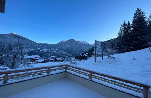 Dans résidence neuve LE SNOW ROC sur les pistes, grand studio cosy 5 pers avec terrasse panoramique, SAUNA, WIFI - Foto 25