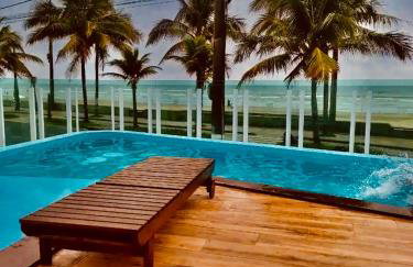 Mongaguá com vista para o Mar pé na areia - Foto 2