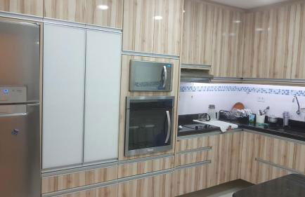 A melhor vista de Santos para 5 pessoas pé na areia - Foto 17