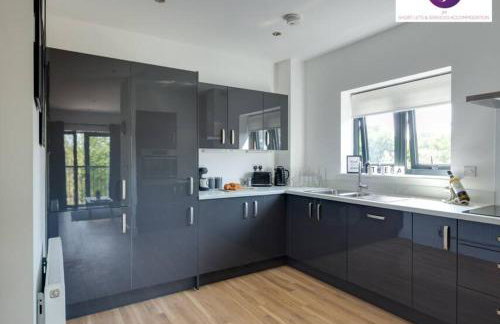 Stevenage Luxury 1Bed Apartment - Sleeps 4-WIFI-Free Parking- By JM Short Lets & Serviced Accommodation - Foto 46