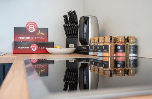 Lux Apts Deluxe Apartment-Zentral-Messe-Küche - Foto 30