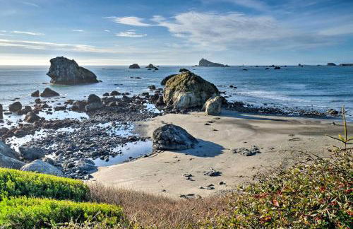 Unique Dog-Friendly Log Cabin Short Walk to Ocean - Foto 3