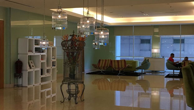 Sitzecke in der Lobby