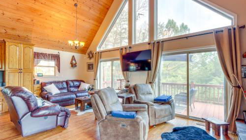 Peaceful Cabin Retreat - 9 Mi to Murphy! - Foto 3