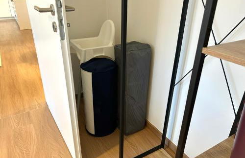 Perfekt für 2! Küche Netflix Terrasse Flughafen - Foto 8