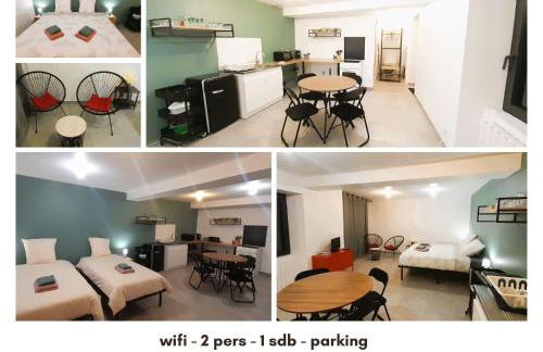 Studio Galile - wifi - RDC - twin ou kingsize - Foto 1