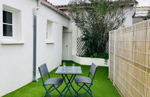 Le petit Saintonge-cour privée et climatiseur - Foto 17