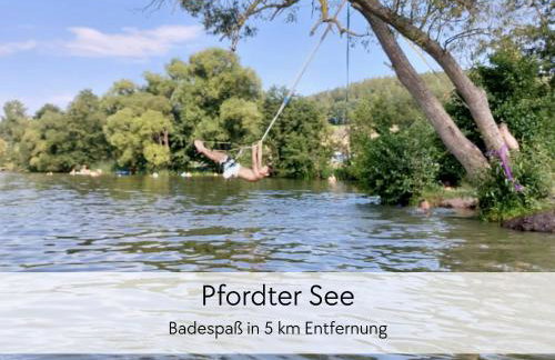 STORCHENNEST - Scandi Style - in der historischen Hinterburg Schlitz - mit Aufzug, Parkplatz & Garten - nahe Fulda und Bad Hersfeld - Foto 33