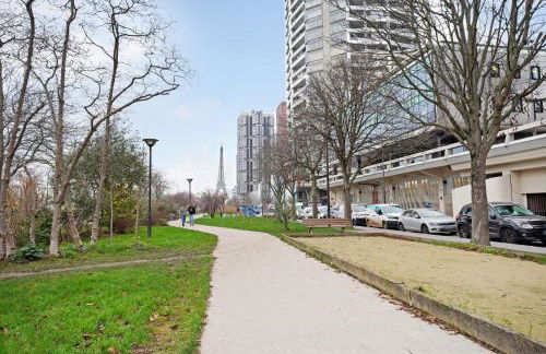 Eiffel Tower Grand Appartement 3 Chambres Panoramique Paris Vue with Parking - Foto 25
