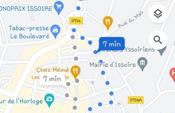 Appartement cosy centre Issoire-Superbe vue Sancy et Livradois-Forez-WiFi - Foto 17