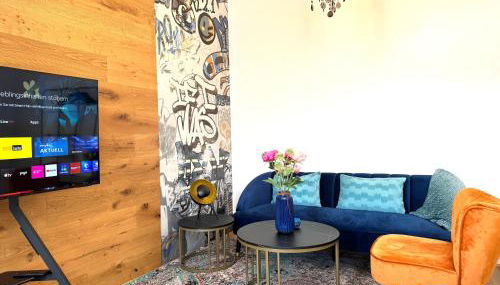 NewCityHome - Chemnitz - 2 Zi - Design Apartment Naomi - Kaßberg - Private Parking - Foto 3