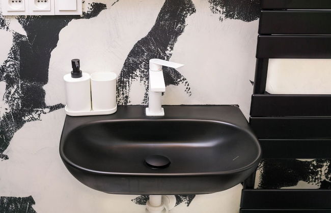 Black & White Apartment by Wenceslas Sq. - Foto 23