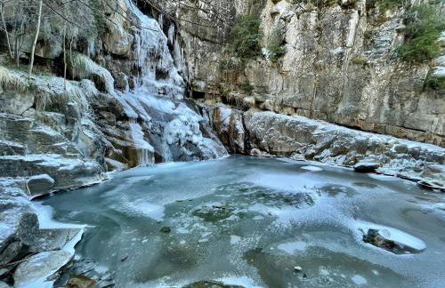 CALMFRANC ático abuhardillado con vistas al río y la montaña Avistamiento de ciervos en Canfranc Pueblo - Foto 68